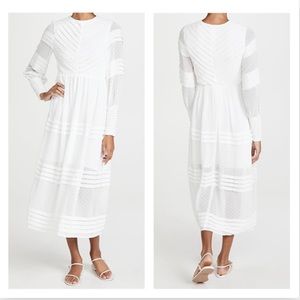 OPT Anthropologie Most of All Dress Zimmerman Inspired Medium White